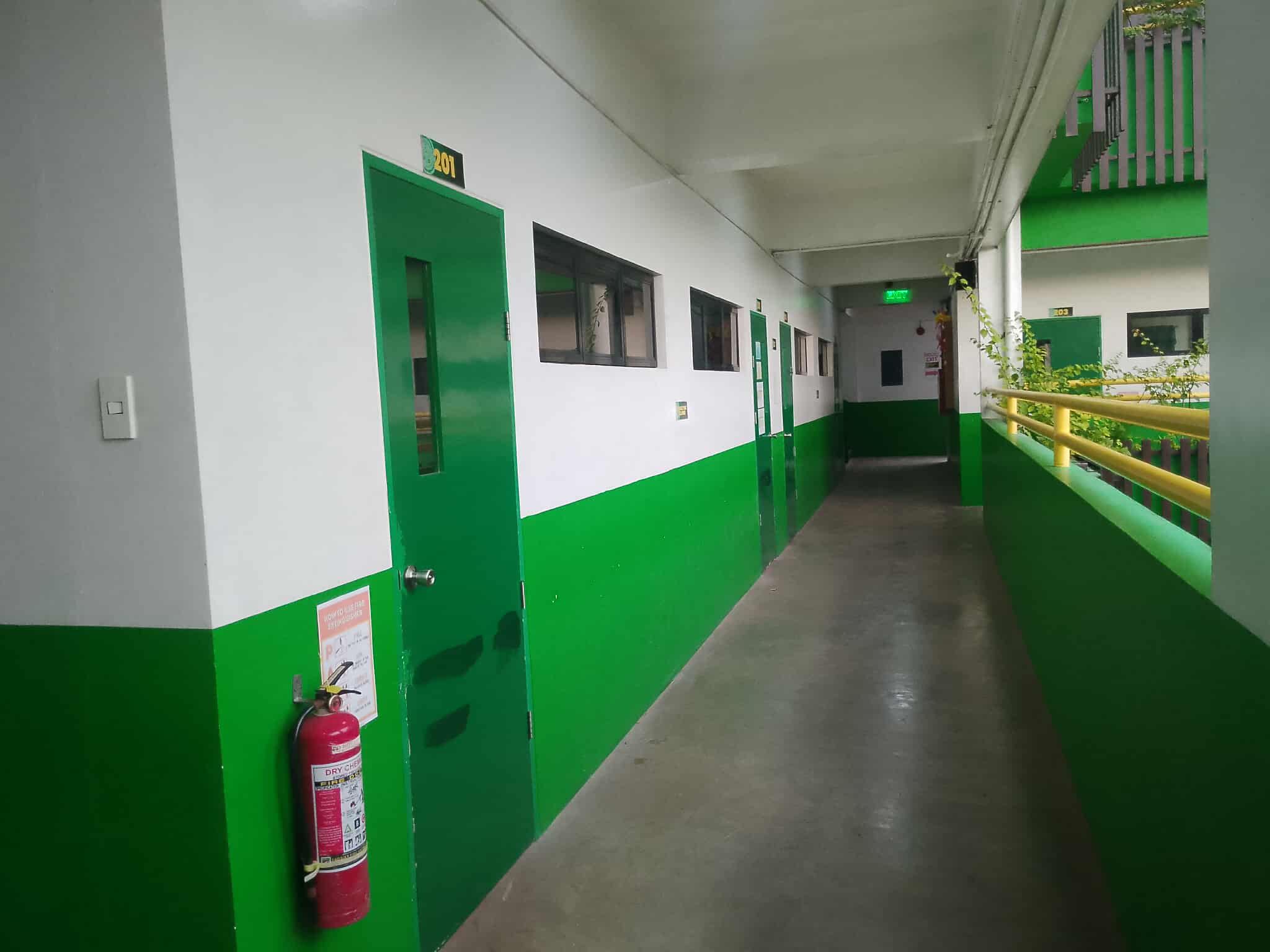 Main hallway 2 - Carsadang Bago Campus